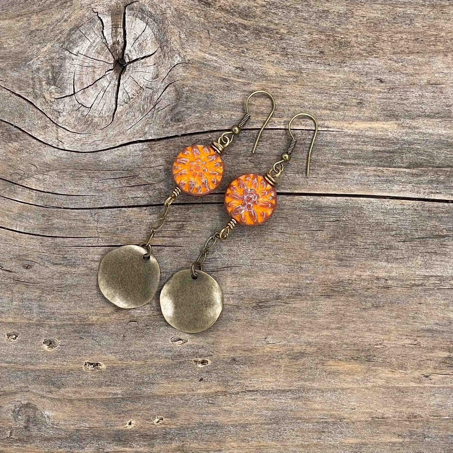 Øredobber i Messing - 75 mm - 67