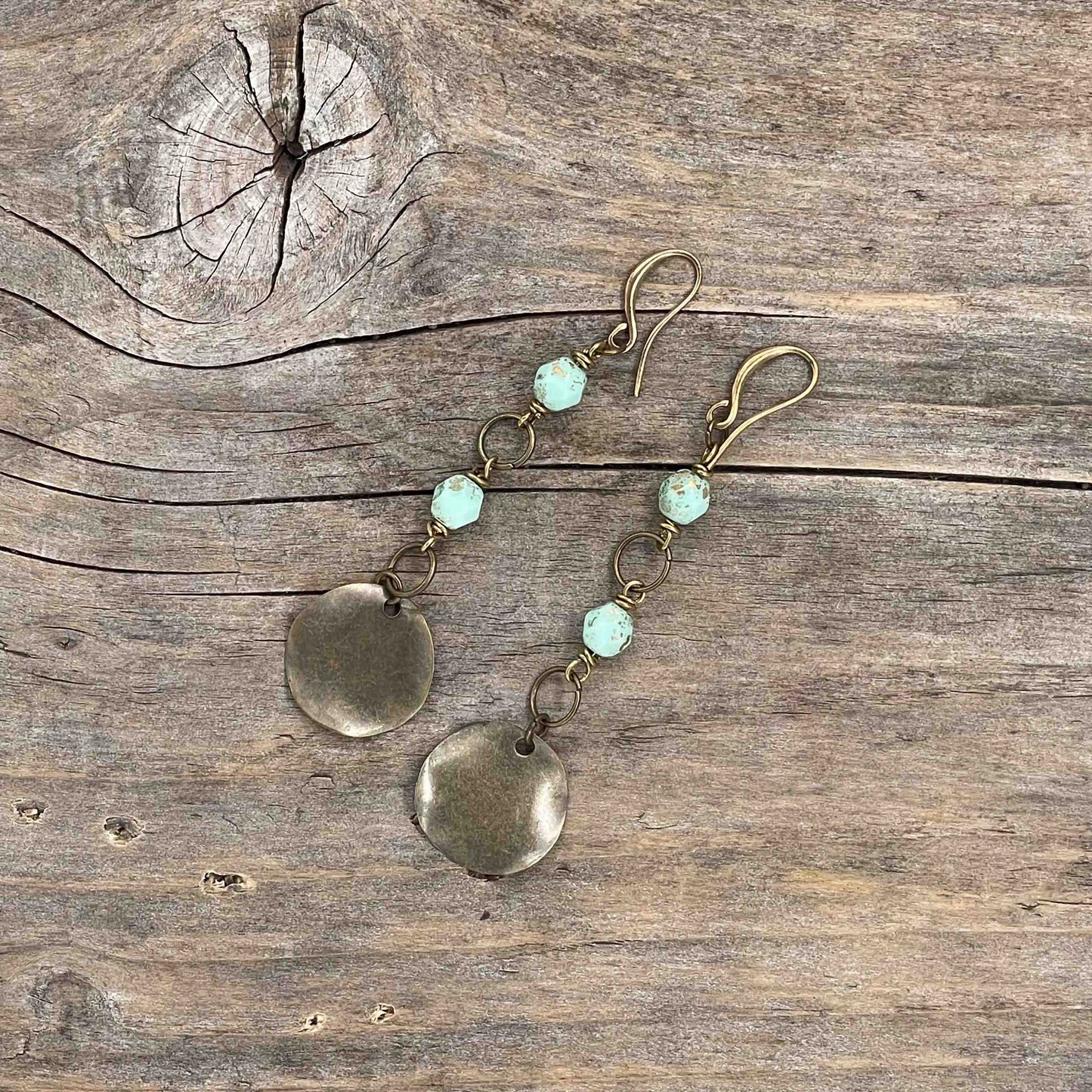 Øredobber i Messing - 70 mm - 68