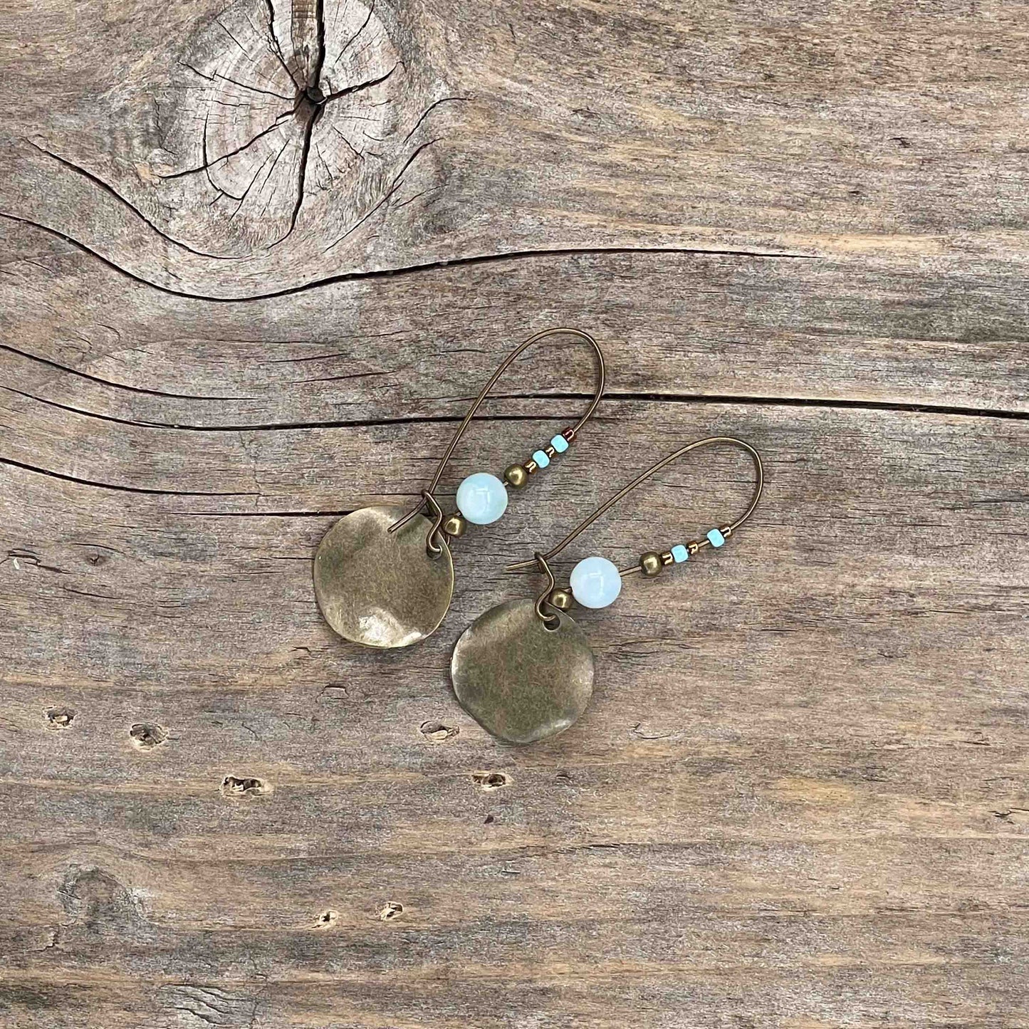 Øredobber i Messing - 50 mm - 74