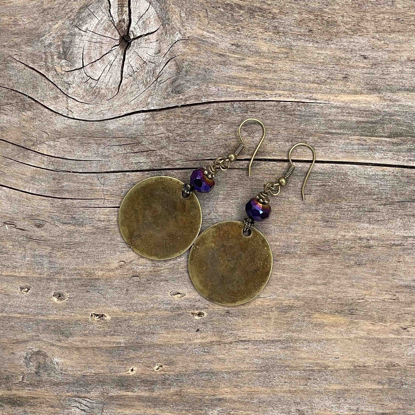 Øredobber i Messing - 60 mm - 77