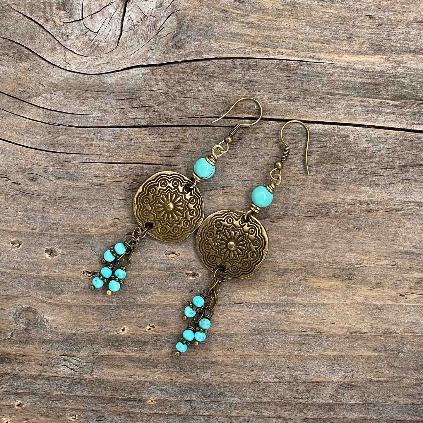 Øredobber i Messing - 80 mm - 79