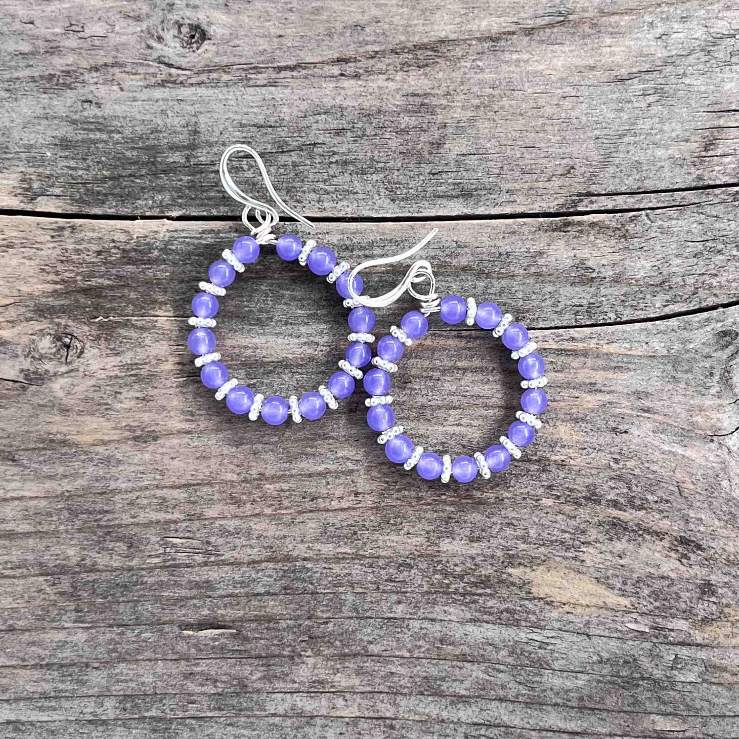 Hoops i Sølv - 50 mm - 495