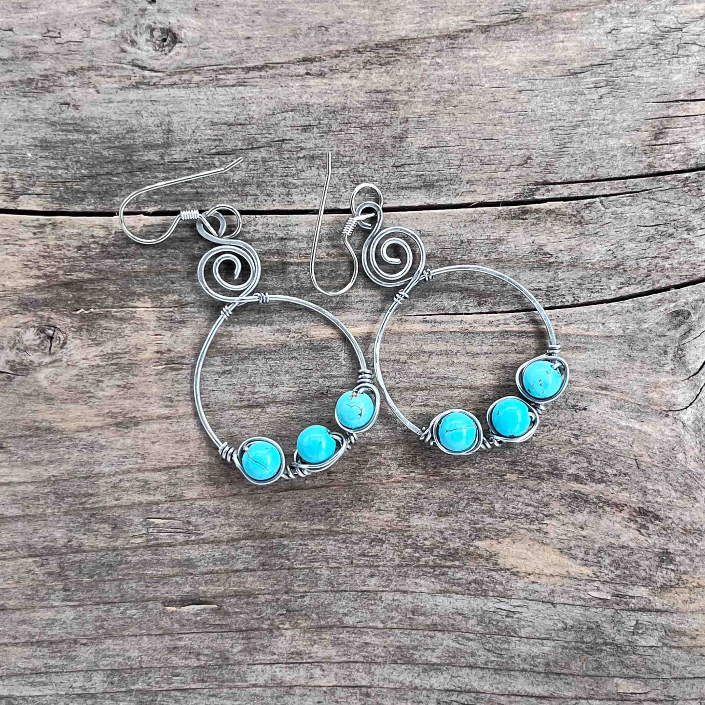 Hoops i Sølv - 65 mm - 498