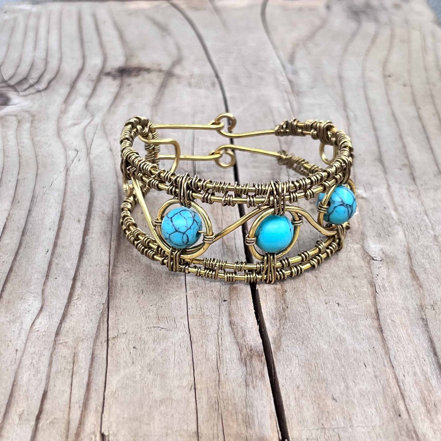 Armbånd i Messing - Ring - 573