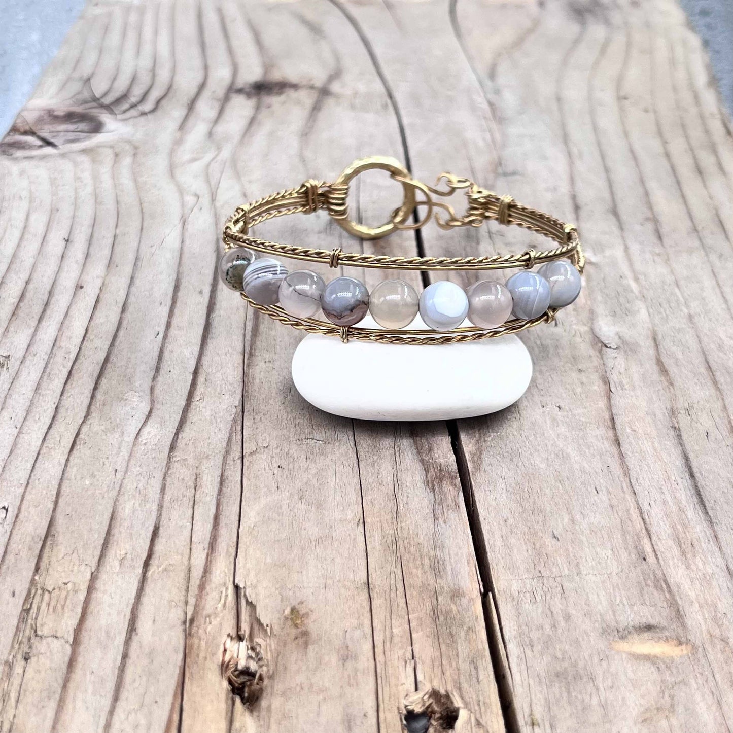 Armbånd Messing - Ring