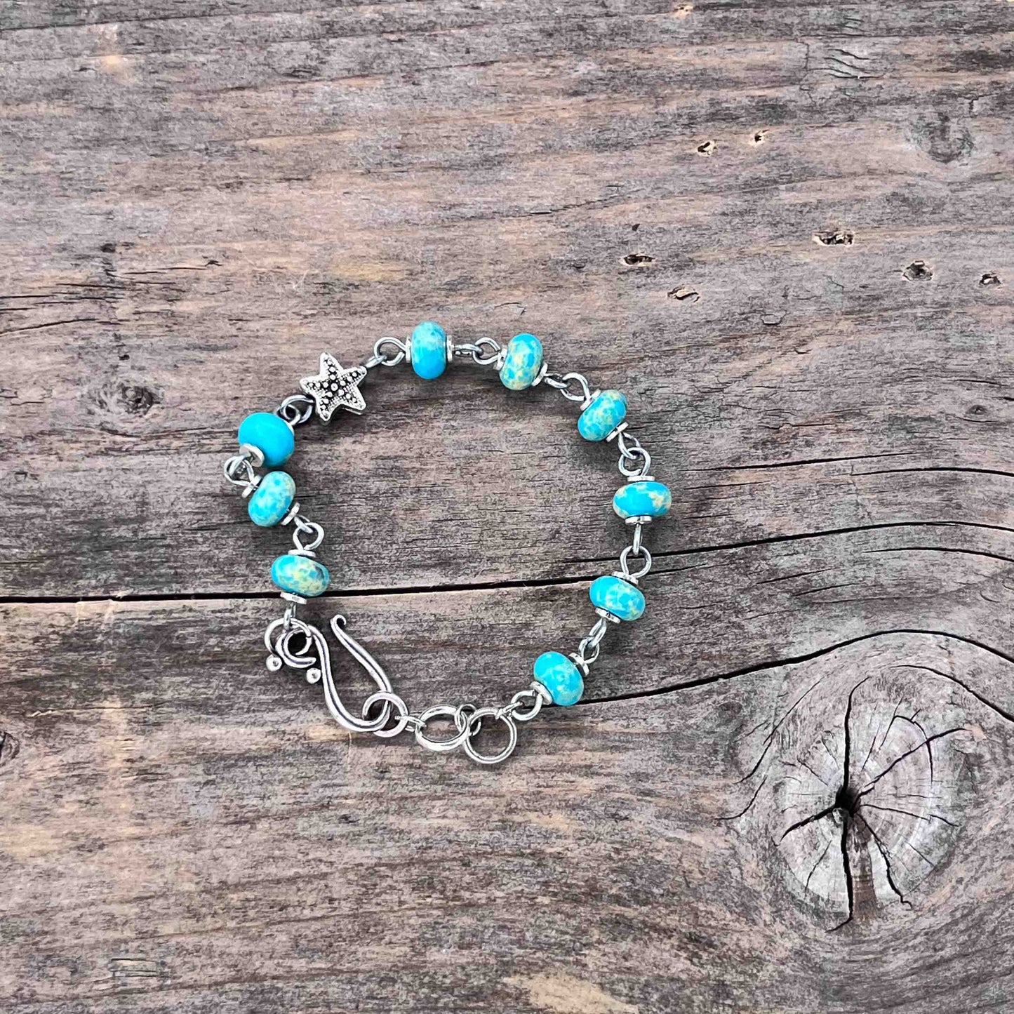 Armbånd i Sølv med Lenke/Wire - 637