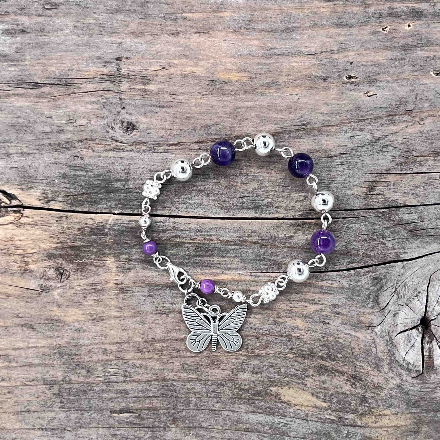 Armbånd i Sølv med Lenke/Wire - 642