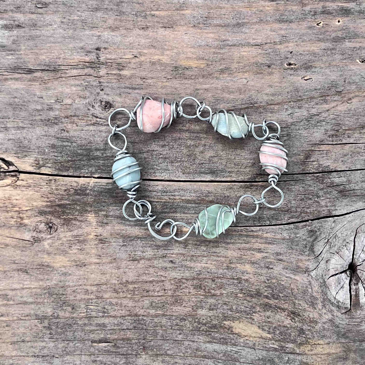 Armbånd i Sølv med Lenke/Wire - 646