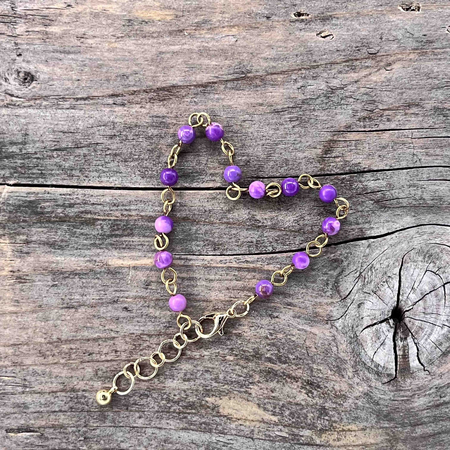 Armbånd i Gull med Lenke/Wire - 771