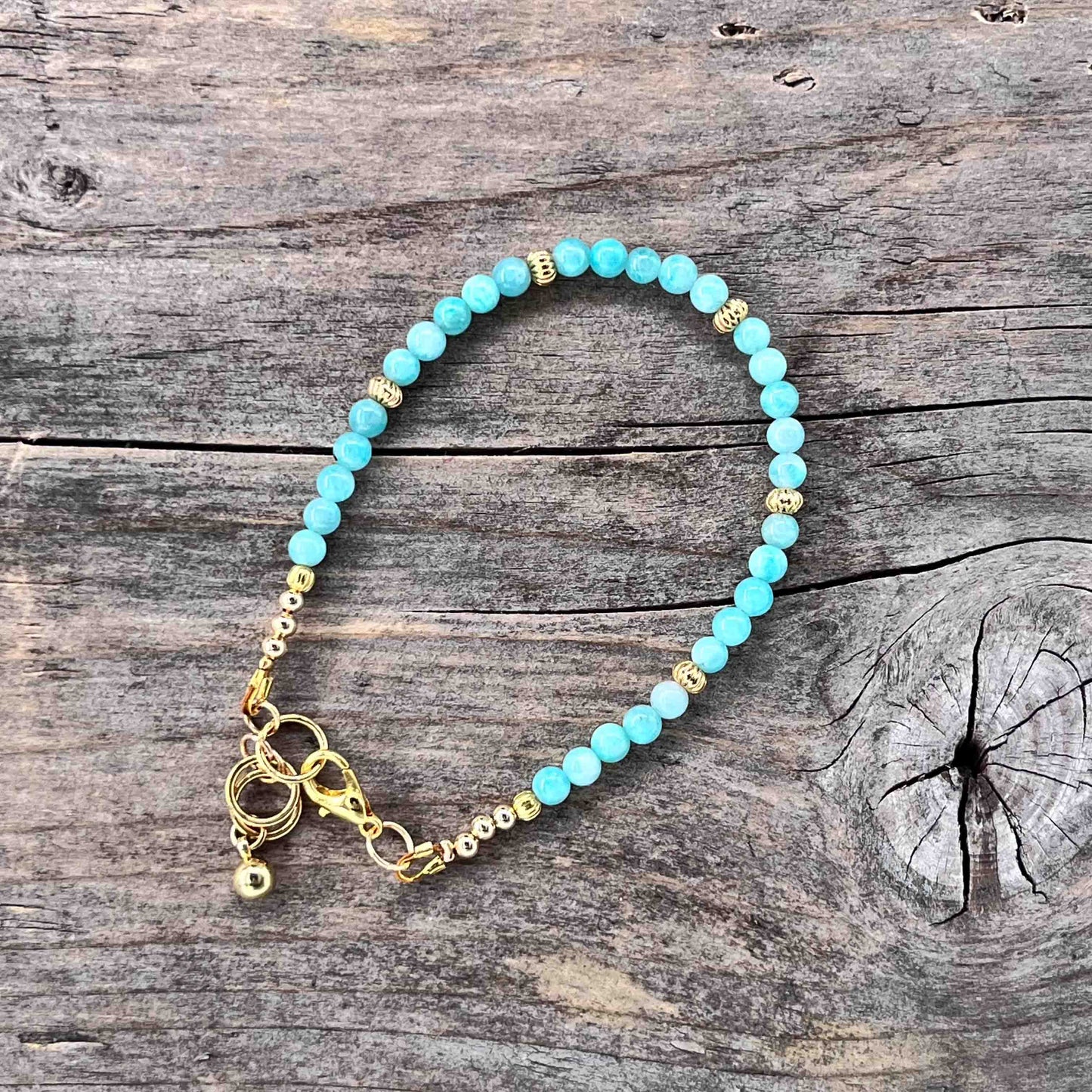 Armbånd i Gull med Lenke/Wire - 772