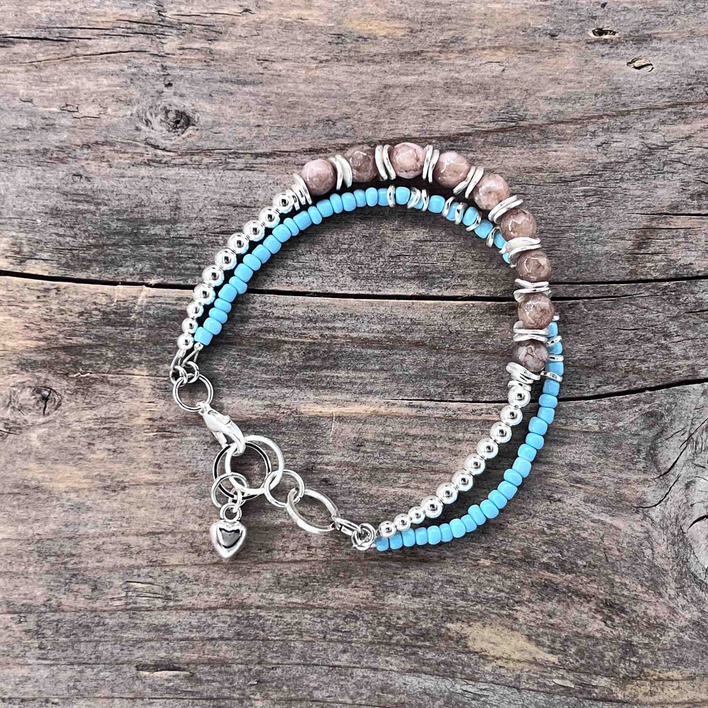 Armbånd i Sølv med Lenke/Wire - 786