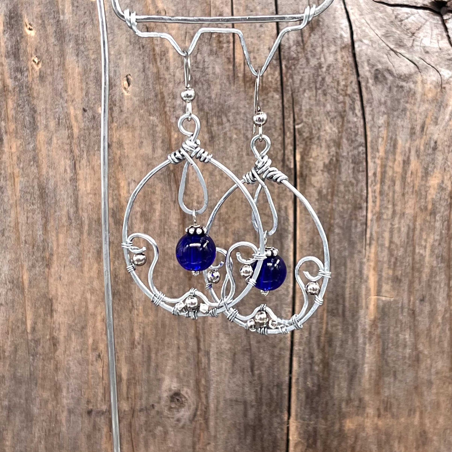 Hoops i Sølv - 55 mm - 856