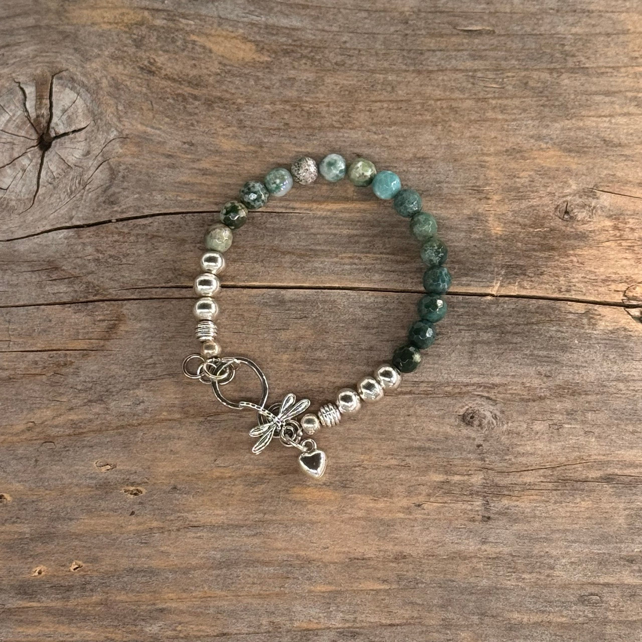 Sølv Armbånd med Jasper