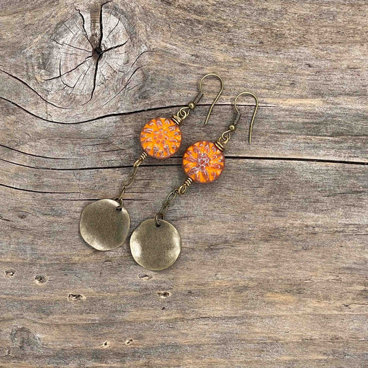 Øredobber i Messing - 75 mm - 67