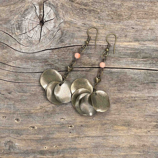 Øredobber i Messing - 70 mm - 69