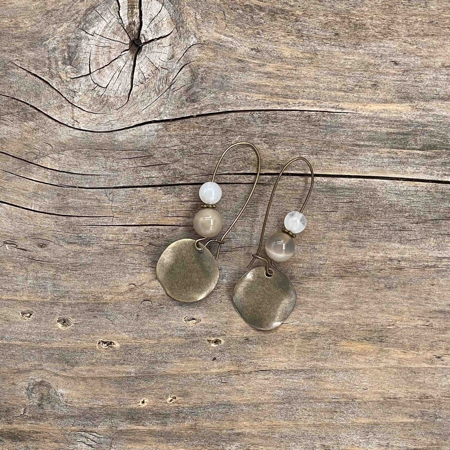 Øredobber i Messing - 50 mm - 71