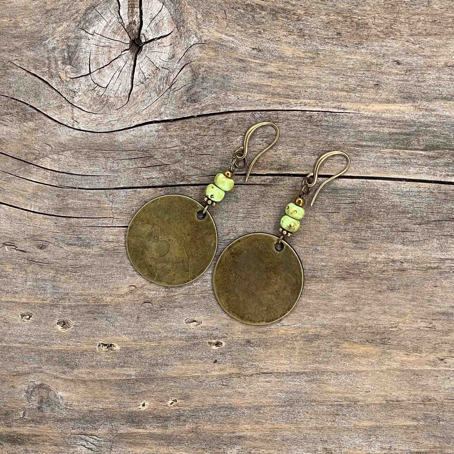 Øredobber i Messing - 60 mm - 75