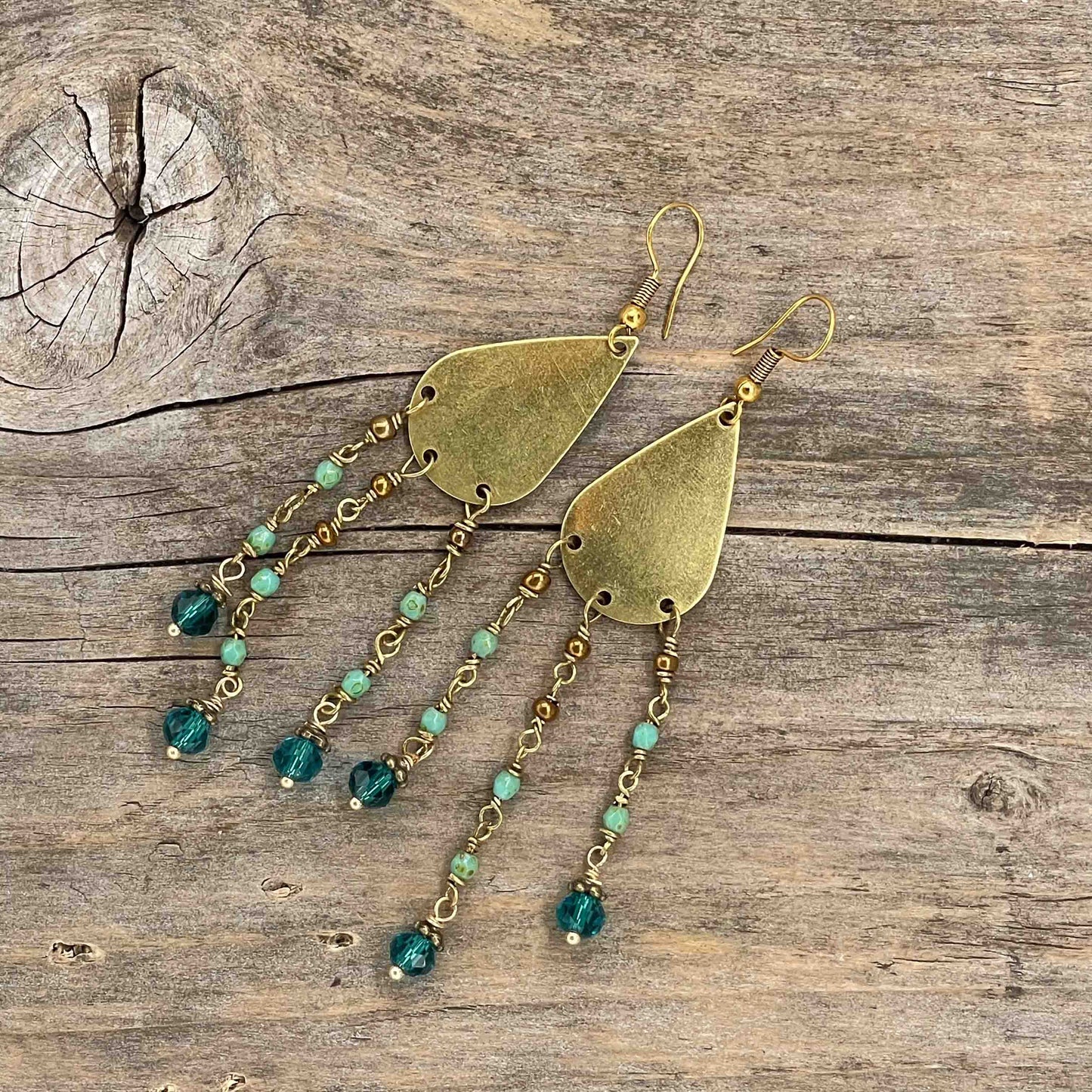 Chandelier i Gull - 95 mm - 199