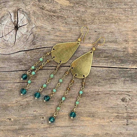 Chandelier i Gull - 95 mm - 199