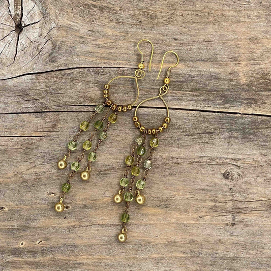 Chandelier i Gull - 95 mm - 202