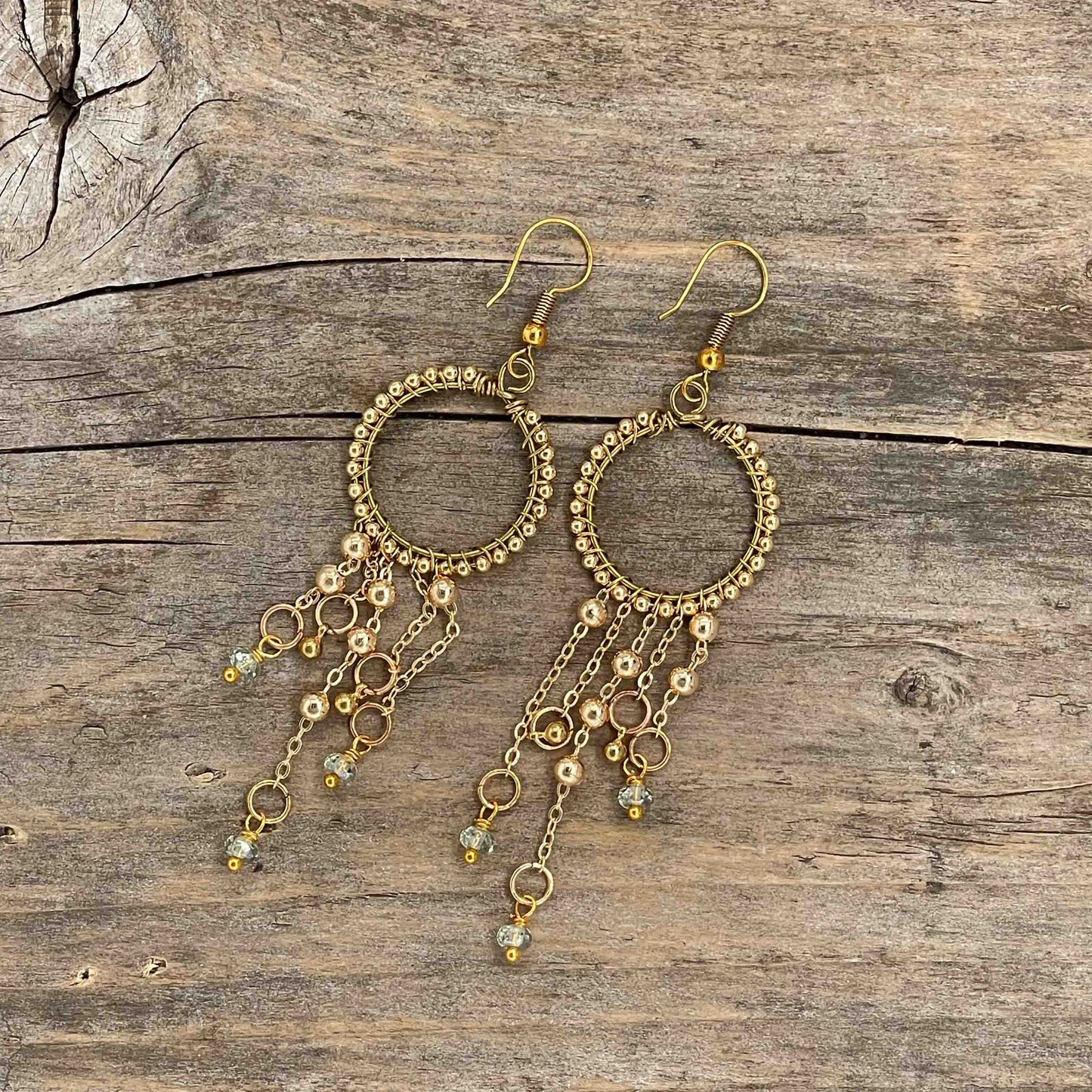 Chandelier i Gull - 90 mm - 204