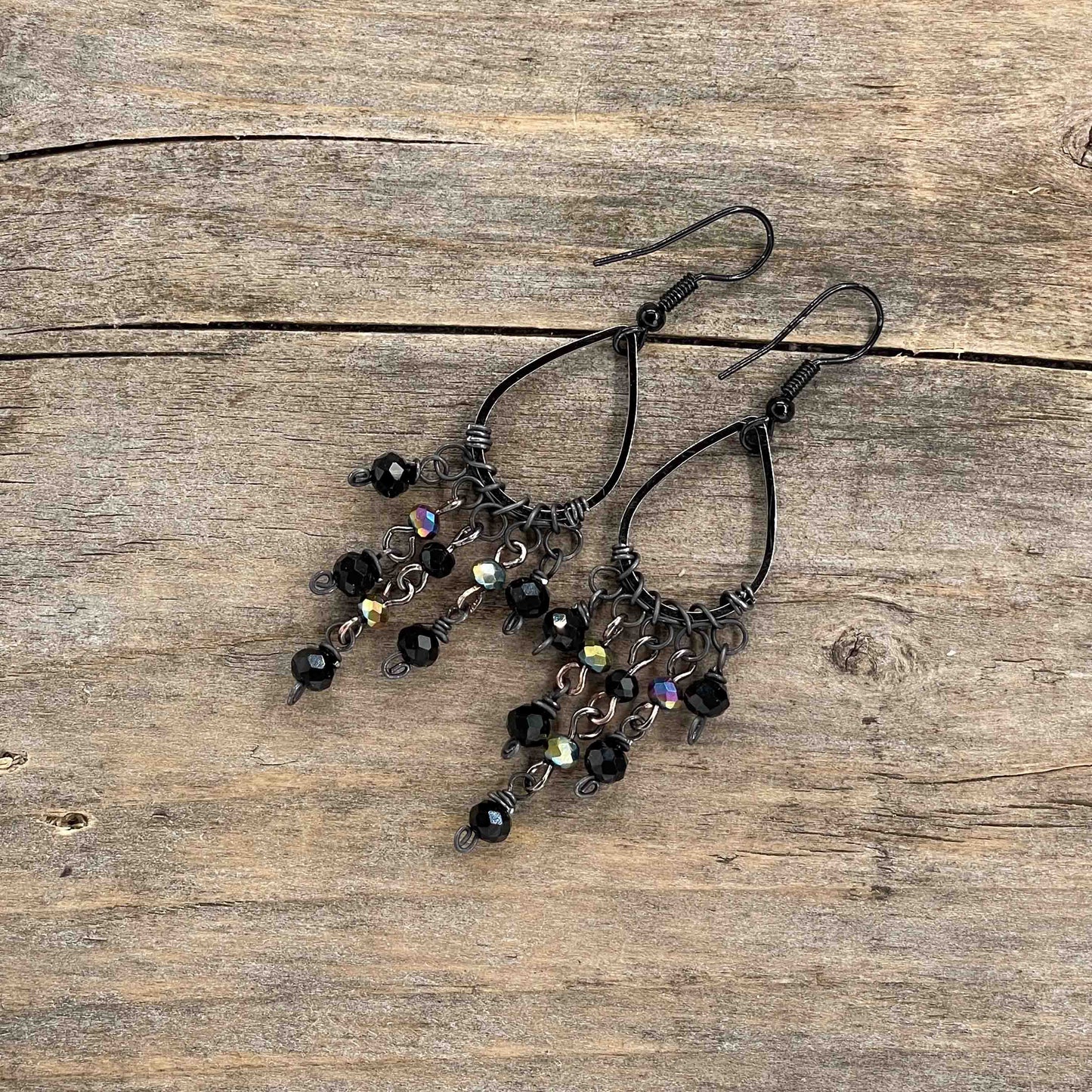 Chandelier i Gunmetal - 70 mm - 301