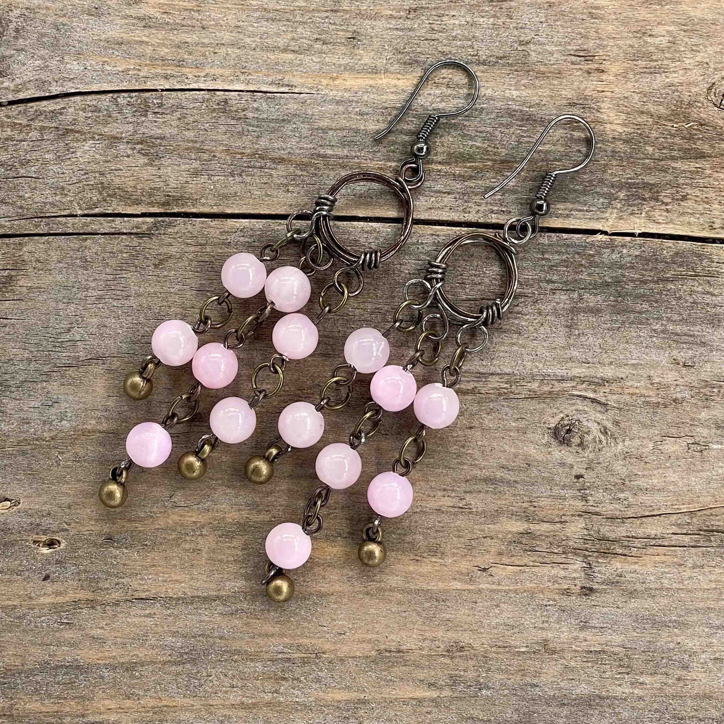 Chandelier i Gunmetal - 90 mm - 305