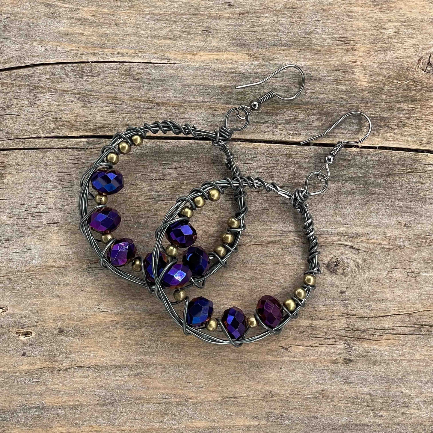 Hoops i Gunmetal - 70 mm - 309