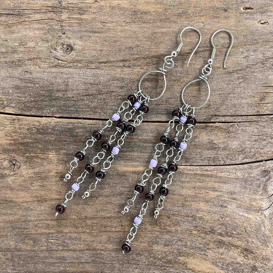 Chandelier i Sølv - 110 mm - 396