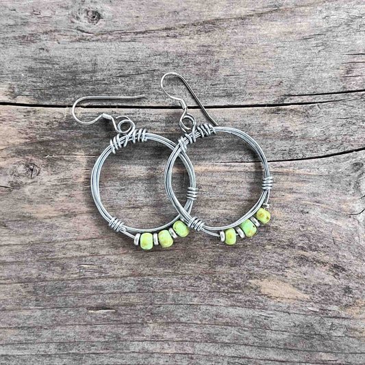 Hoops i Sølv - 60 mm - 485