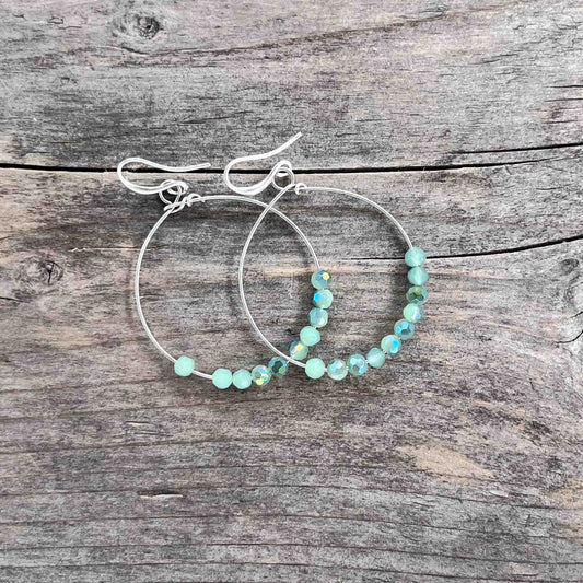 Hoops i Sølv - 60 mm - 487