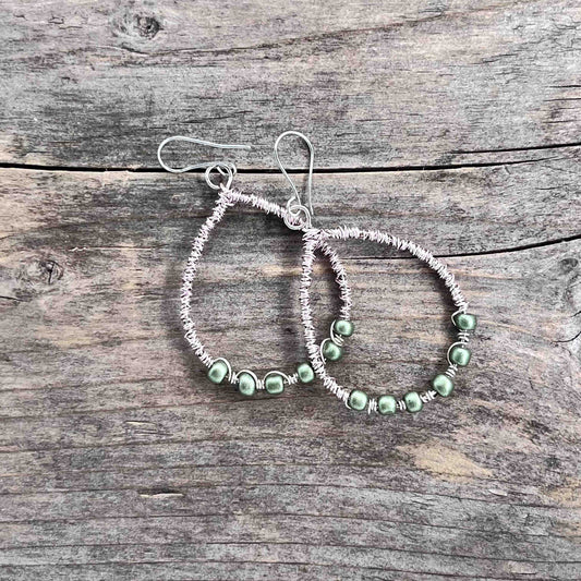 Hoops i Sølv - 60 mm - 488