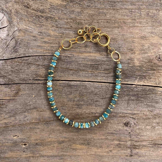 Armbånd i Gull med Lenke/Wire - 522