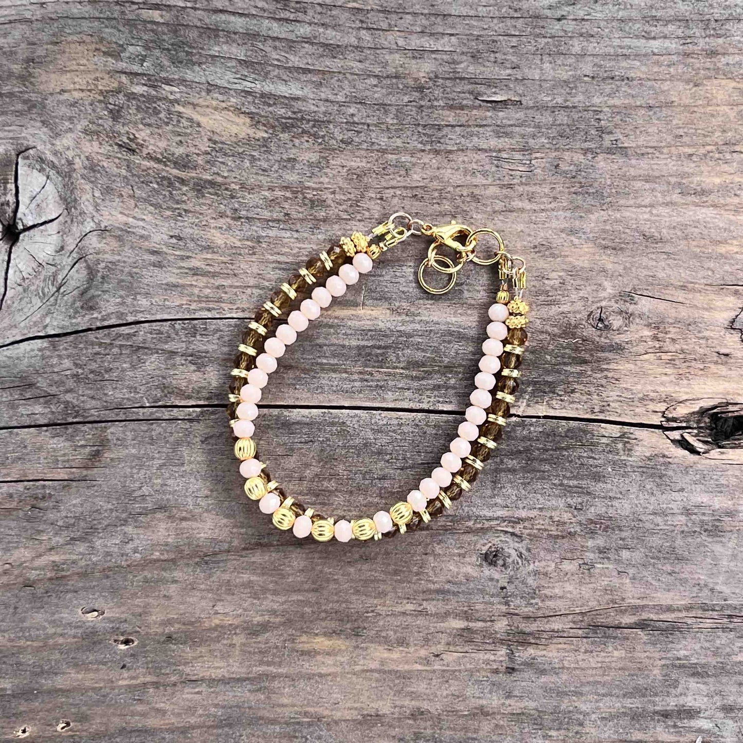 Armbånd i Gull med Lenke/Wire - 526