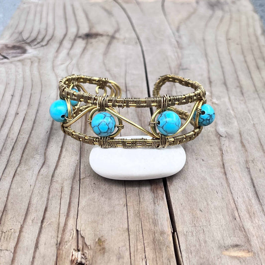 Armbånd i Messing - Ring - 572