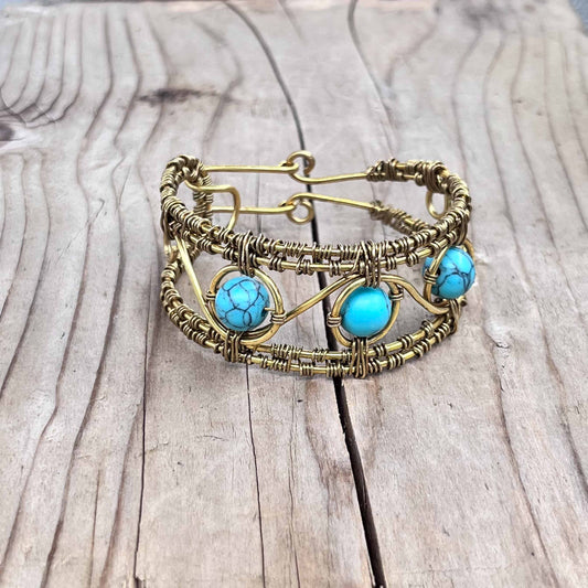 Armbånd i Messing - Ring - 573