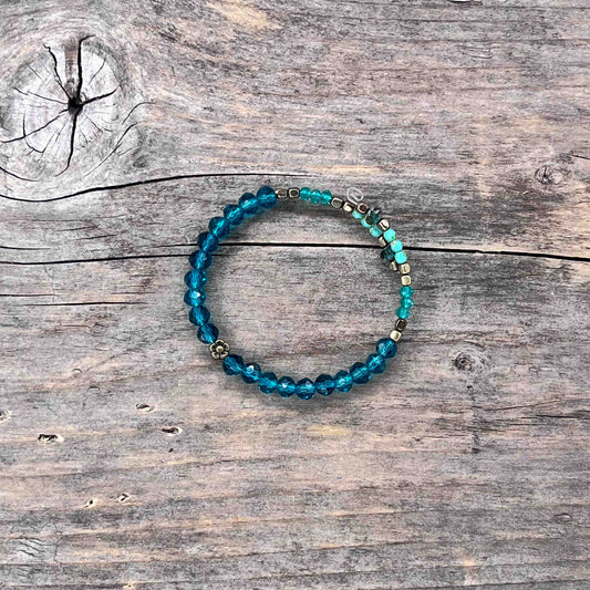 Armbånd i Messing med Memorywire - 593