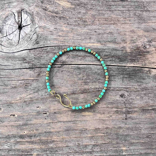 Armbånd i Messing med Memorywire - 599