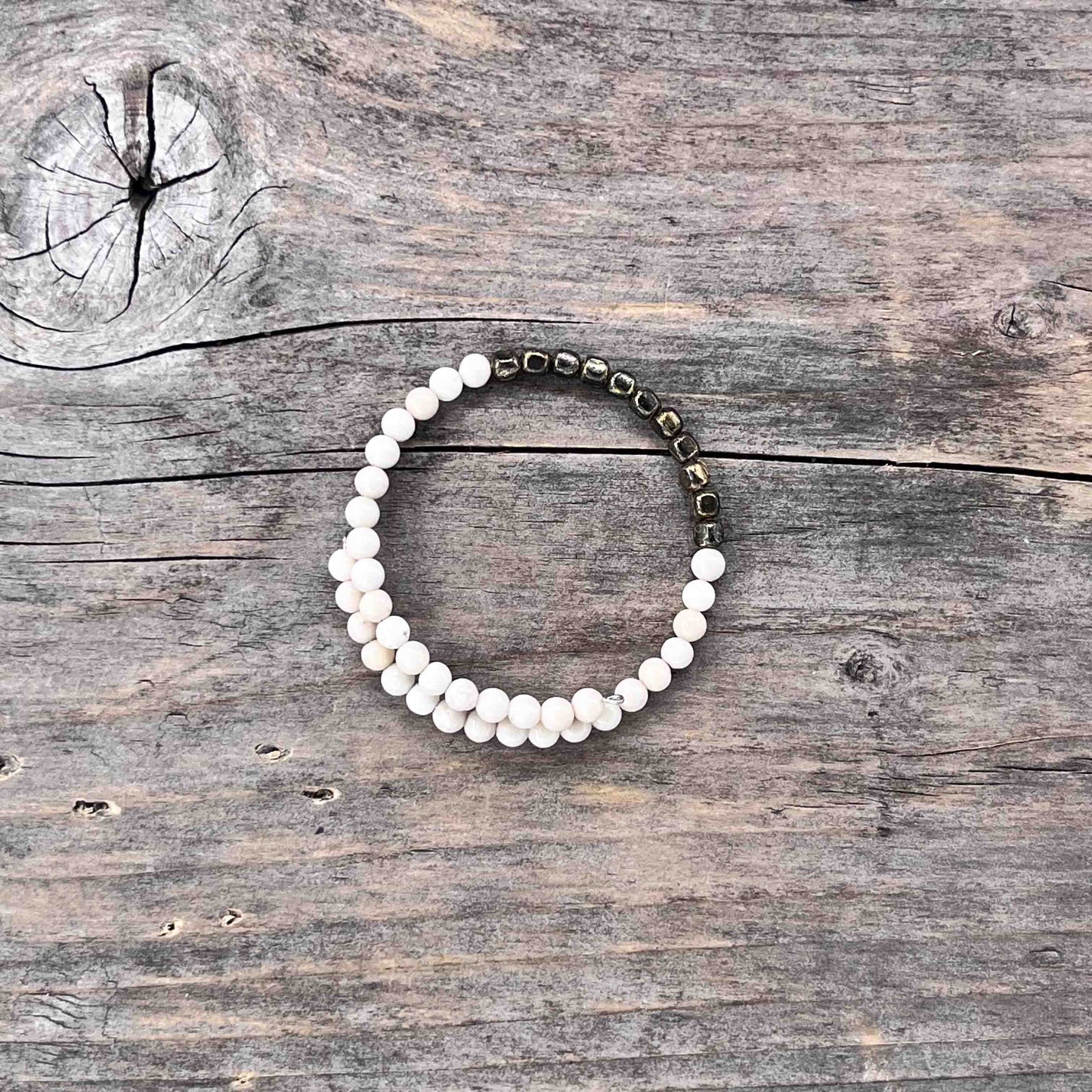 Armbånd i Messing med Memorywire - 607