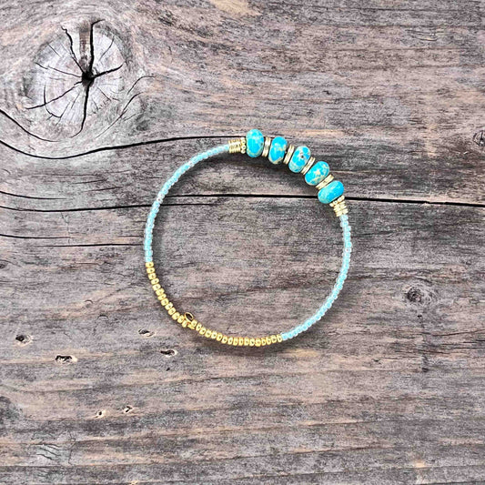 Armbånd i Gull med Memorywire - 623