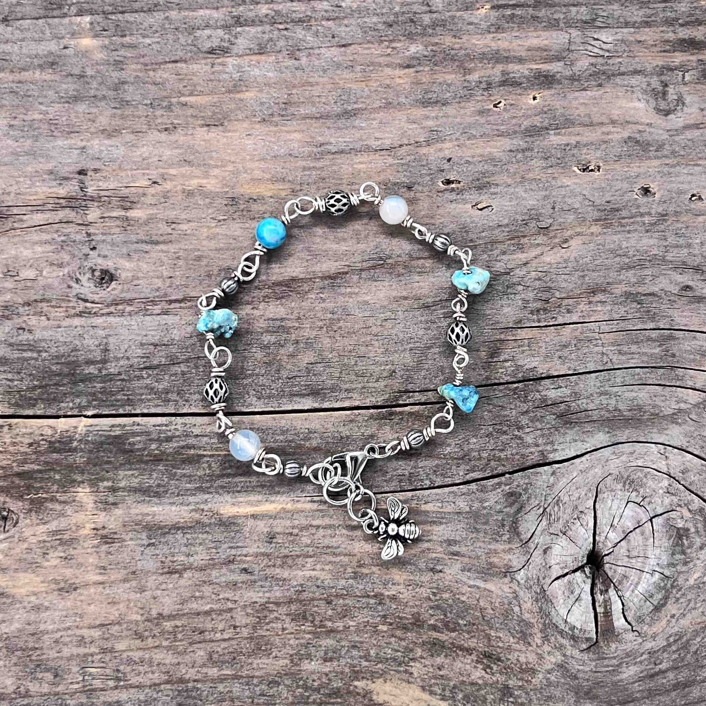 Armbånd i Sølv med Lenke/Wire - 635