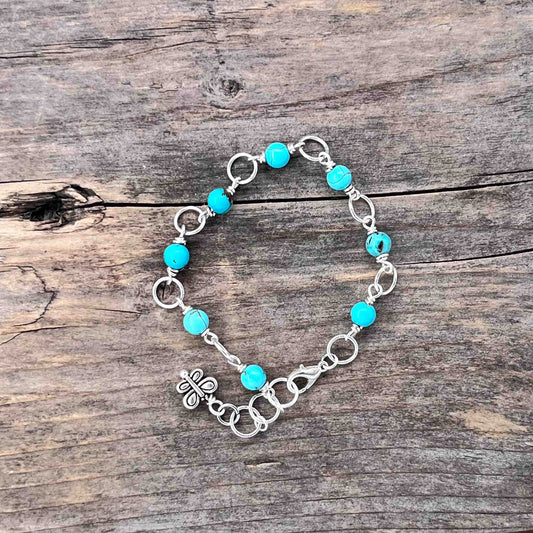 Armbånd i Sølv med Lenke/Wire - 640