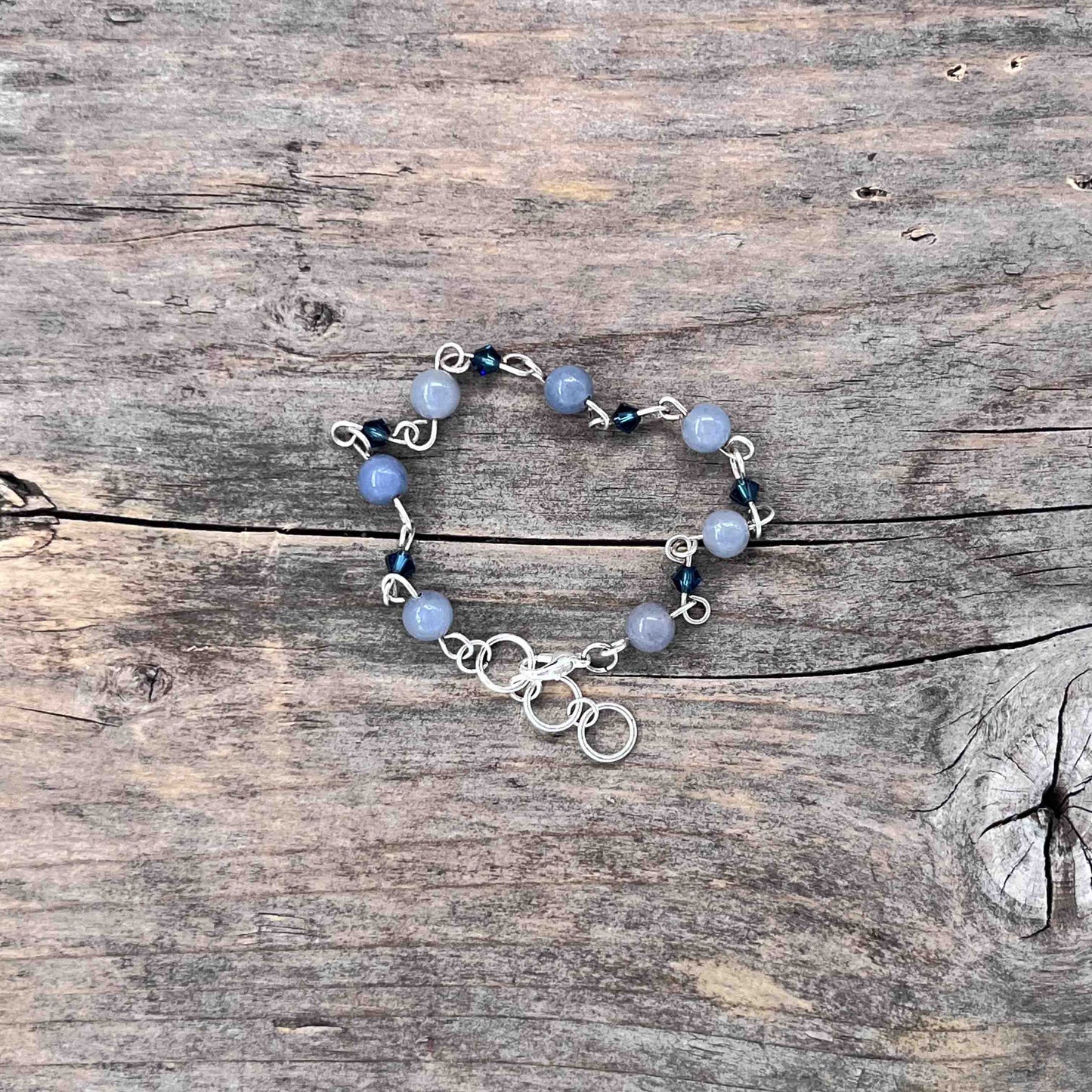 Armbånd i Sølv med Lenke/Wire - 643