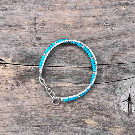 Armbånd i Sølv med Lenke/Wire - 660