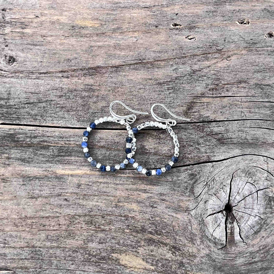 Hoops i Sølv - 40 mm - 745