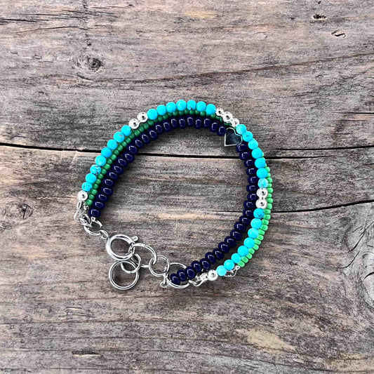 Armbånd i Sølv med Lenke/Wire - 787