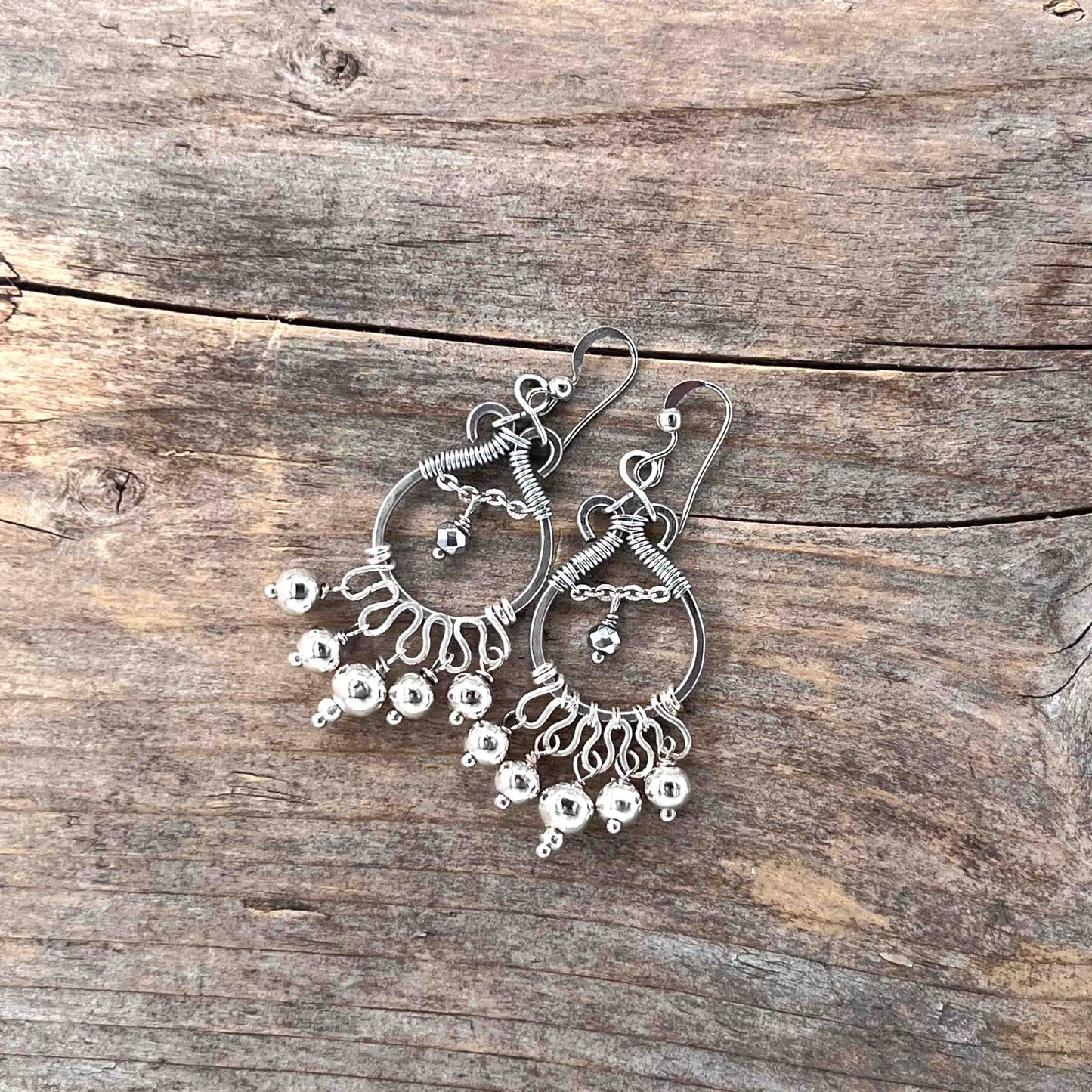 Chandelier i Sølv - 60 mm - 843