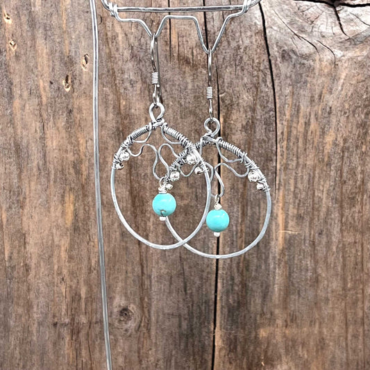 Hoops i Sølv - 55 mm - 855