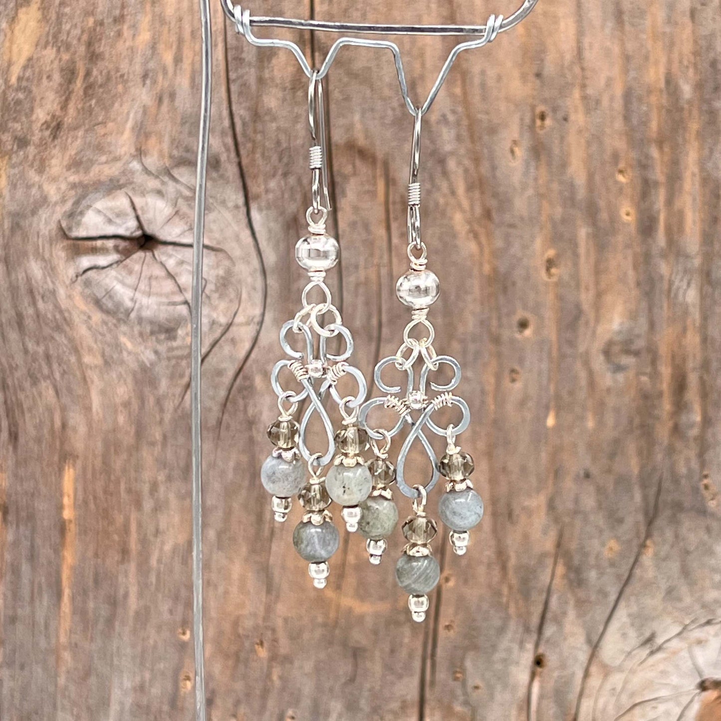 Øredobber Sølv - Chandelier