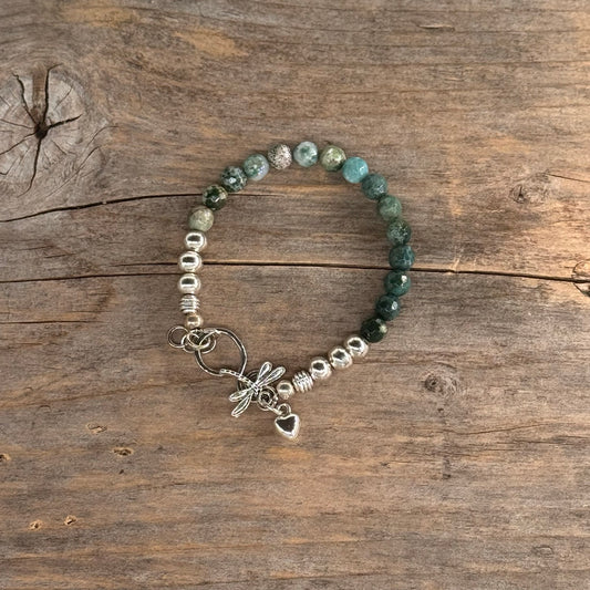 Sølv Armbånd med Jasper